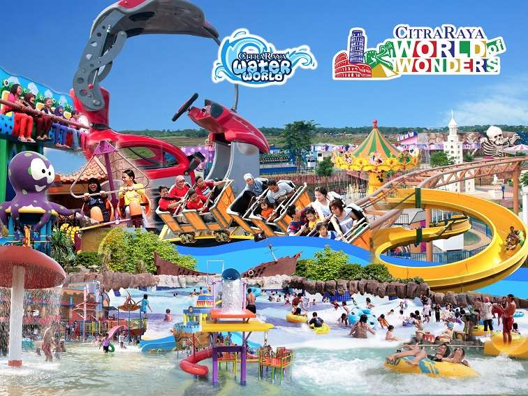 Serunya Bermain Bersama Keluarga di Water World CitraRaya dan World of Wonders CitraRaya