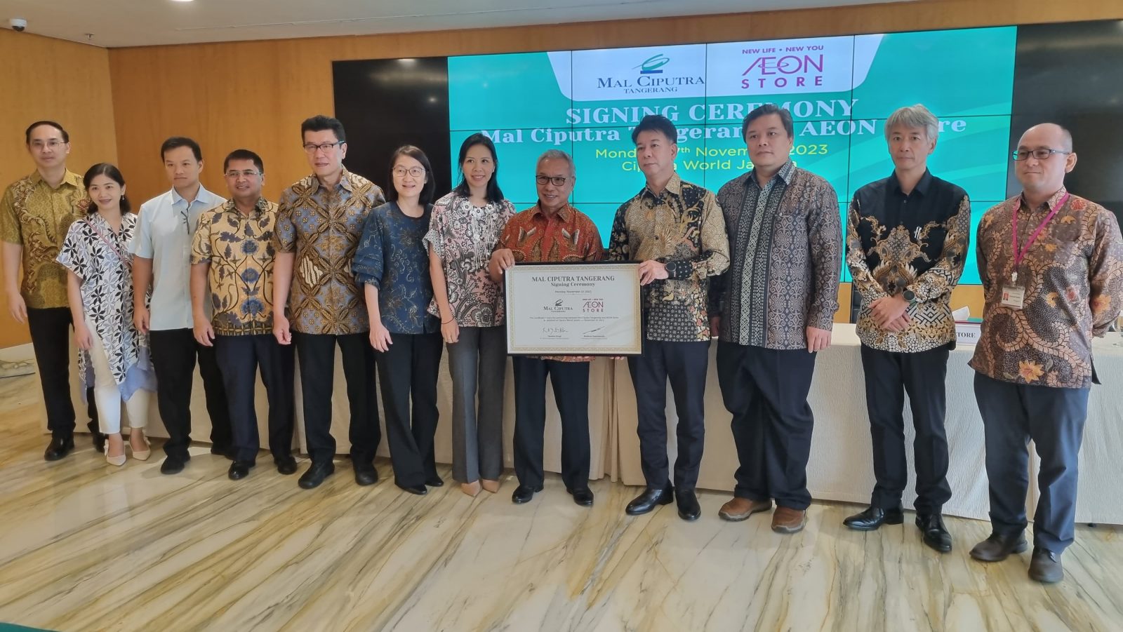 AEON Store 5.000 Meter Persegi Hadir di Mal Ciputra Tangerang