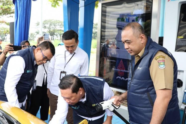Dukung Program Kendaraan Listrik, Pemkab Tangerang Siapkan SPKLU di Mal Ciputra Tangerang