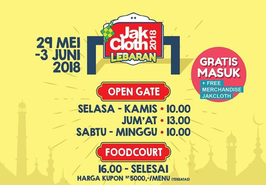 JakCloth Kembali Hadir di CitraRaya